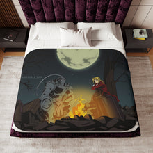 Load image into Gallery viewer, Anime FullMetal Alchemist Sherpa Blanket

