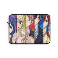 Fairy Tail Natsu Dragneel, Erza Scarlet, Gray Fullbuster, Lucy Heartfilia, Wendy Marvell Laptop Sleeve