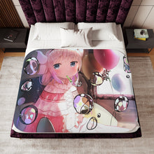 Load image into Gallery viewer, Miss Kobayashi&#39;s Dragon Maid Kanna Kamui, Kobayashi San Chi No Maid Dragon Sherpa Blanket
