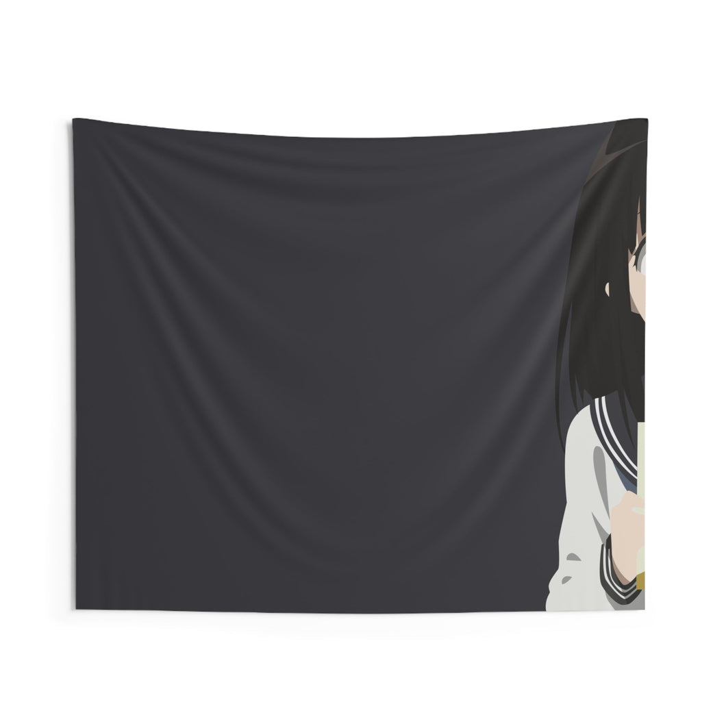 Eru Chitanda  Minimalst Indoor Wall Tapestry