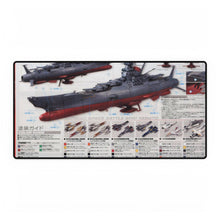 Load image into Gallery viewer, Space Battleship Yamato Mouse Pad (Desk Mat)
