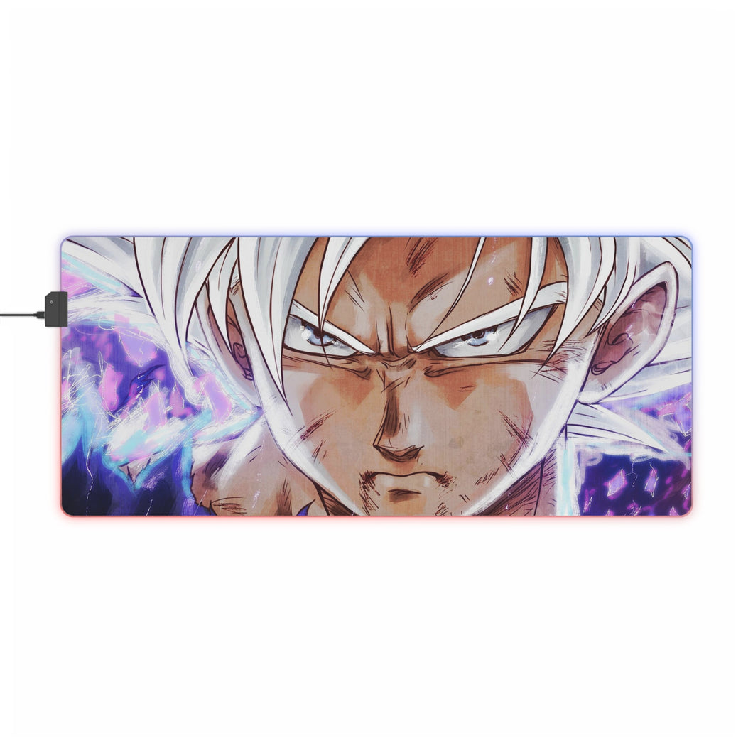 Ultra Instinct, Goku RGB LED Mouse Pad (Desk Mat)
