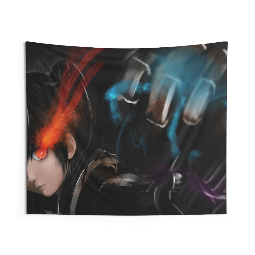 Black Rock Shooter Indoor Wall Tapestry