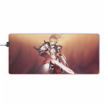 Load image into Gallery viewer, Fate/Apocrypha Saber RGB LED Mouse Pad (Desk Mat)
