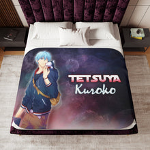Load image into Gallery viewer, Kuroko&#39;s Basketball Tetsuya Kuroko Sherpa Blanket
