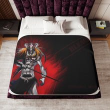 Load image into Gallery viewer, Ichigo Kurosaki Hollow Form (Bleach) Sherpa Blanket
