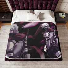 Load image into Gallery viewer, Kakashi The scare crow. Sherpa Blanket
