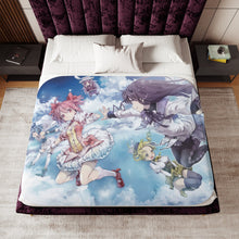 Load image into Gallery viewer, Anime Puella Magi Madoka Magicar Sherpa Blanket
