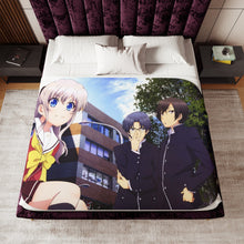 Load image into Gallery viewer, Charlotte Nao Tomori, Joujirou Takajou Sherpa Blanket
