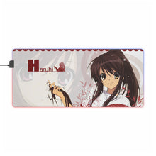 Load image into Gallery viewer, The Melancholy Of Haruhi Suzumiya RGB LED Mouse Pad (Desk Mat)
