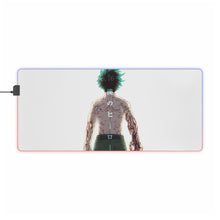 Load image into Gallery viewer, My Hero Academia Izuku Midoriya RGB LED Mouse Pad (Desk Mat)
