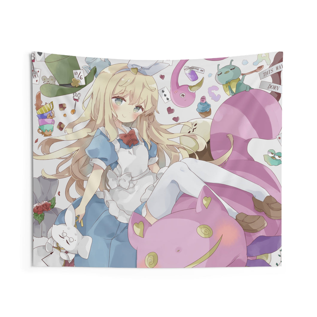 Anime Alice In Wonderland Indoor Wall Tapestry