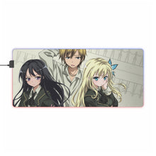 Load image into Gallery viewer, Boku Wa Tomodachi Ga Sukunai Sena Kashiwazaki, Yozora Mikazuki, Kodaka Hasegawa RGB LED Mouse Pad (Desk Mat)

