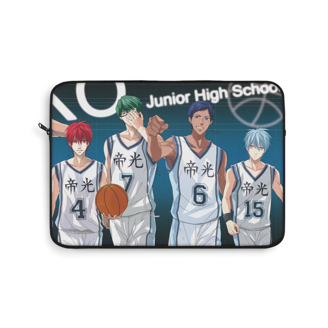 Kuroko's Basketball Tetsuya Kuroko, Daiki Aomine, Atsushi Murasakibara Laptop Sleeve