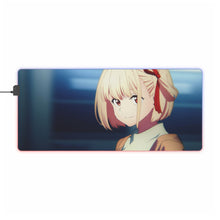 Load image into Gallery viewer, Chisato Nishikigi RGB LED Mouse Pad (Desk Mat)
