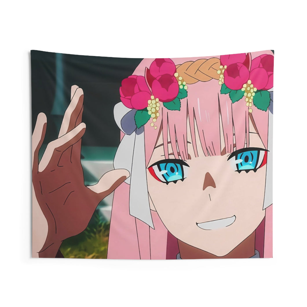 Darling in the FranXX  -  Zero Two Indoor Wall Tapestry