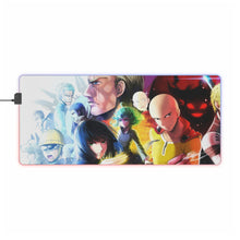 Load image into Gallery viewer, Anime One-Punch Man RGB LED Mouse Pad (Desk Mat)
