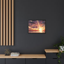 Load image into Gallery viewer, Kirito and Asuna Canvas Framed Art Print
