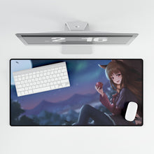Load image into Gallery viewer, Anime Spice and Wolf Mouse Pad (Desk Mat)
