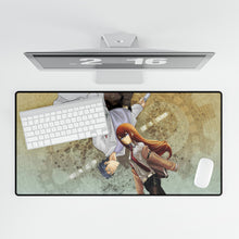 Load image into Gallery viewer, Makise &amp; Kyouma Mouse Pad (Desk Mat)
