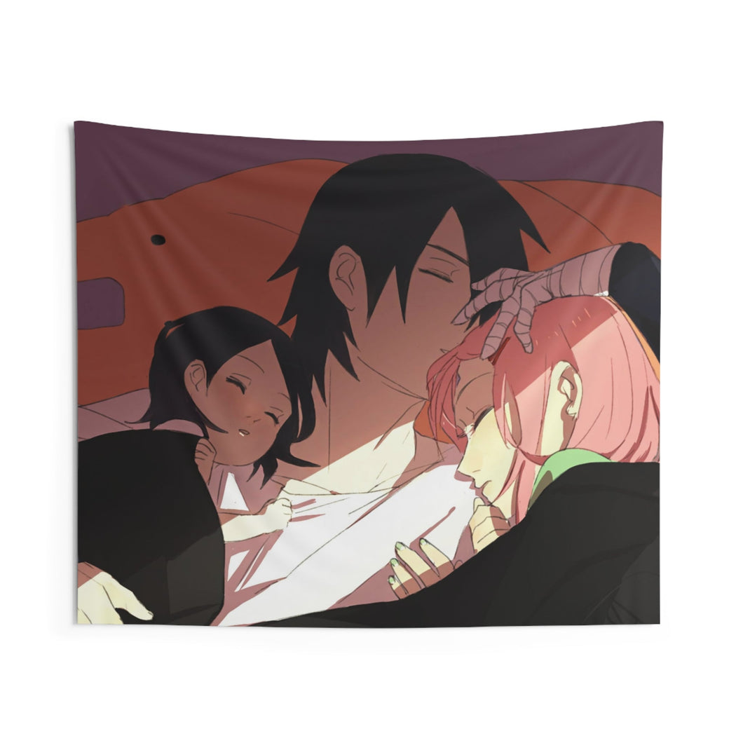 Sasuke's family Indoor Wall Tapestry