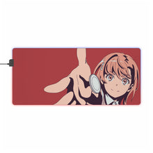 Load image into Gallery viewer, A Certain Scientific Railgun Mikoto Misaka RGB LED Mouse Pad (Desk Mat)
