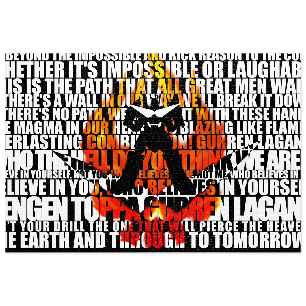 Anime Tengen Toppa Gurren Lagann Jigsaw Puzzle