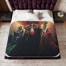 Load image into Gallery viewer, Overlord Albedo, Shalltear Bloodfallen Sherpa Blanket
