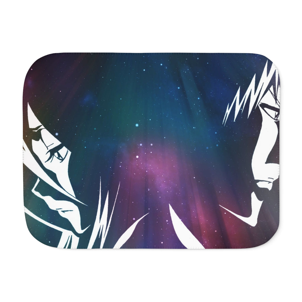 Bleach Ichigo Kurosaki, Rukia Kuchiki Sherpa Blanket