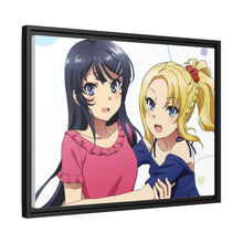 Load image into Gallery viewer, Rascal Does Not Dream of Bunny Girl Senpai Canvas Framed Art Print
