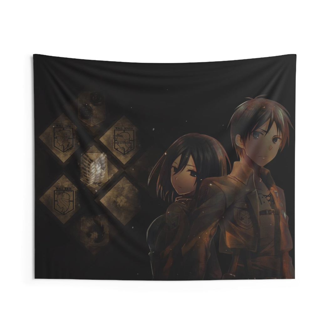 Anime Attack On Titan Indoor Wall Tapestry
