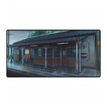 Load image into Gallery viewer, Anime Train Station Mouse Pad (Desk Mat)
