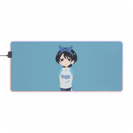 Ruka Sarashina Vector illustration RGB LED Mouse Pad (Desk Mat)