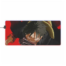 Load image into Gallery viewer, One Piece Monkey D. Luffy RGB LED Mouse Pad (Desk Mat)
