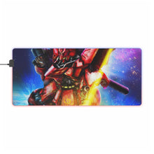 Load image into Gallery viewer, MSN-04 Sazabi RGB LED Mouse Pad (Desk Mat)
