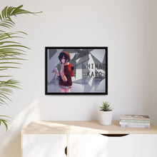 Load image into Gallery viewer, Anime ERASED Canvas Framed Art Print

