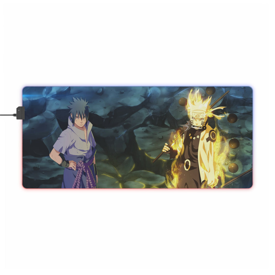 Anime Naruto RGB LED Mouse Pad (Desk Mat)