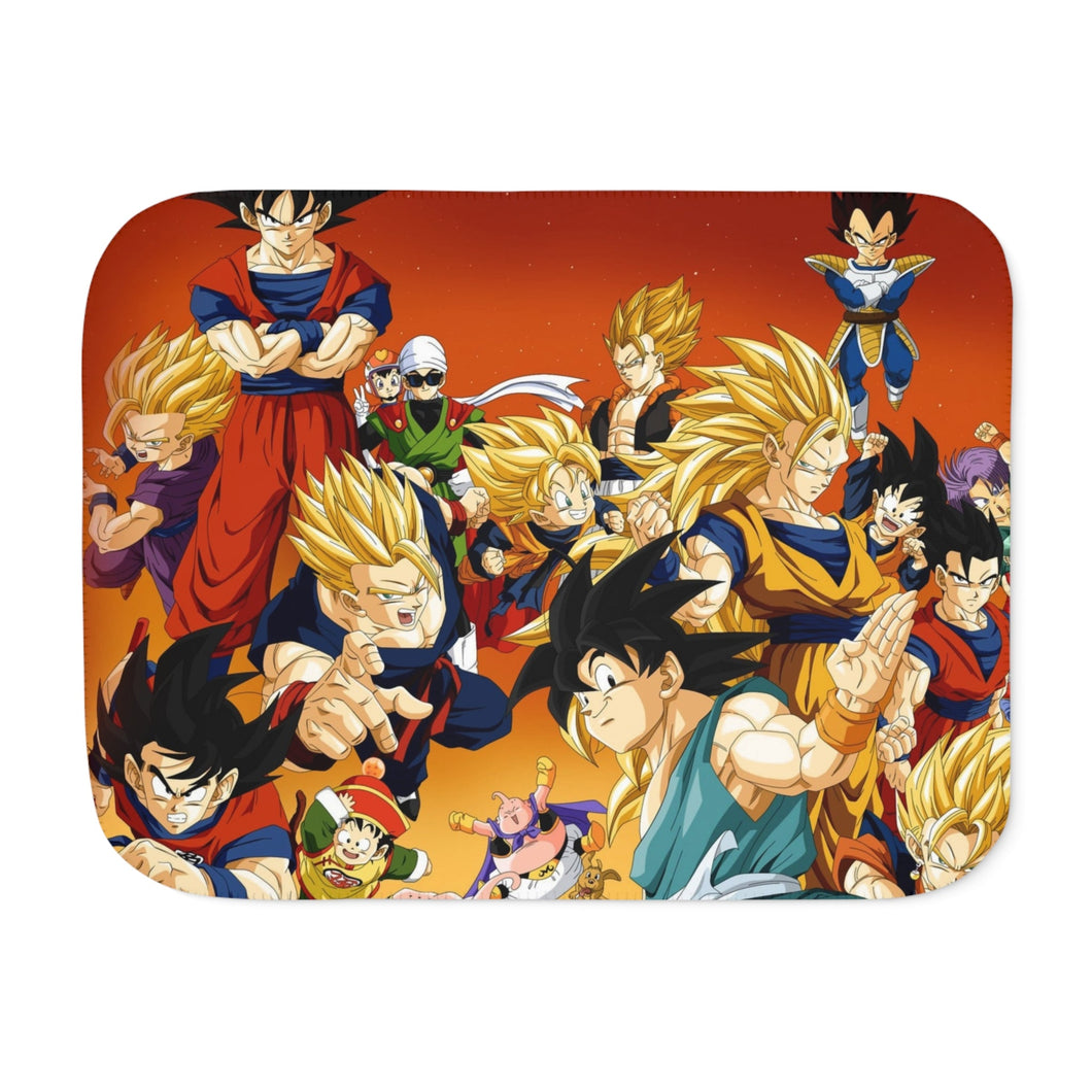 Anime Dragon Ball Z Sherpa Blanket