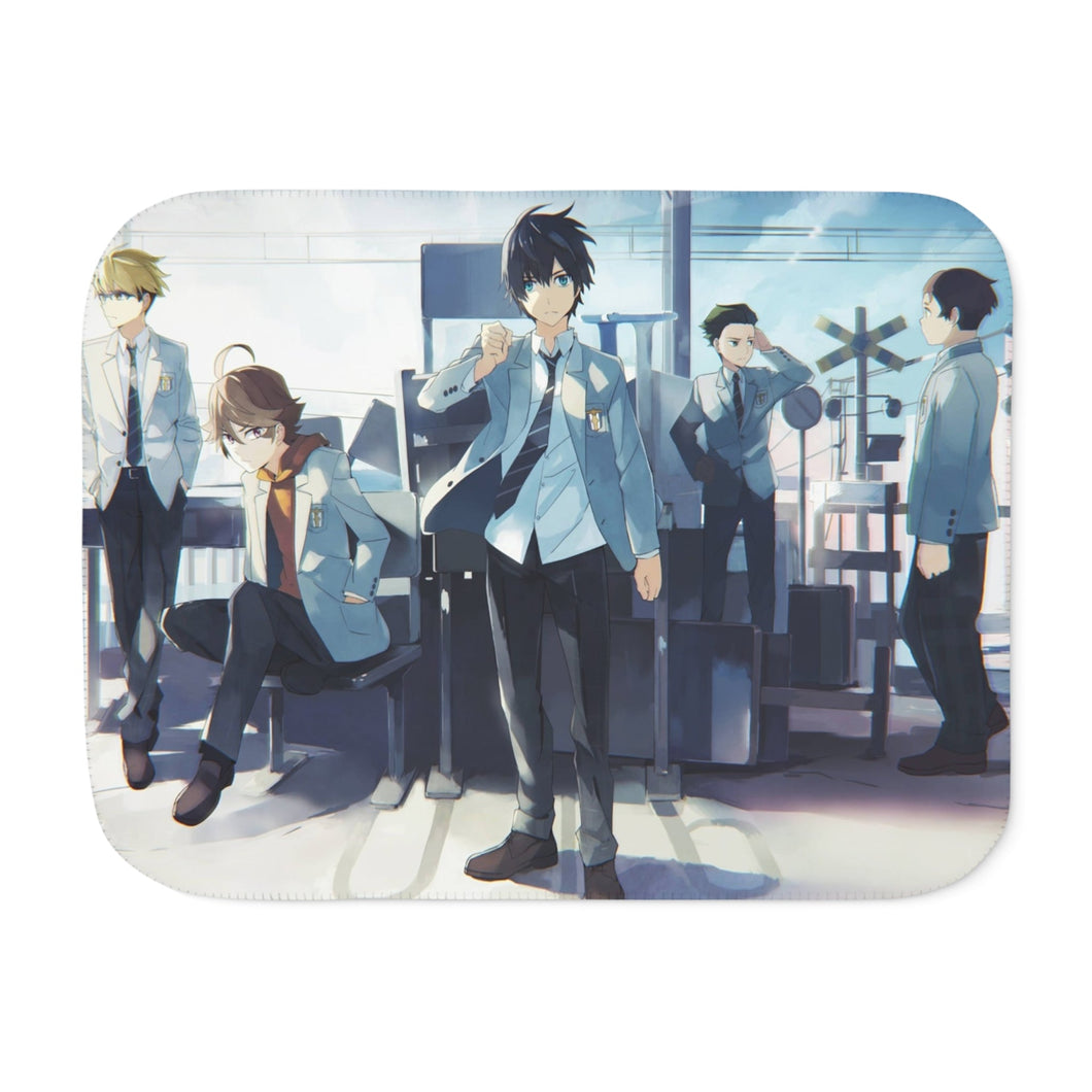 Anime Darling in the FranXX Sherpa Blanket