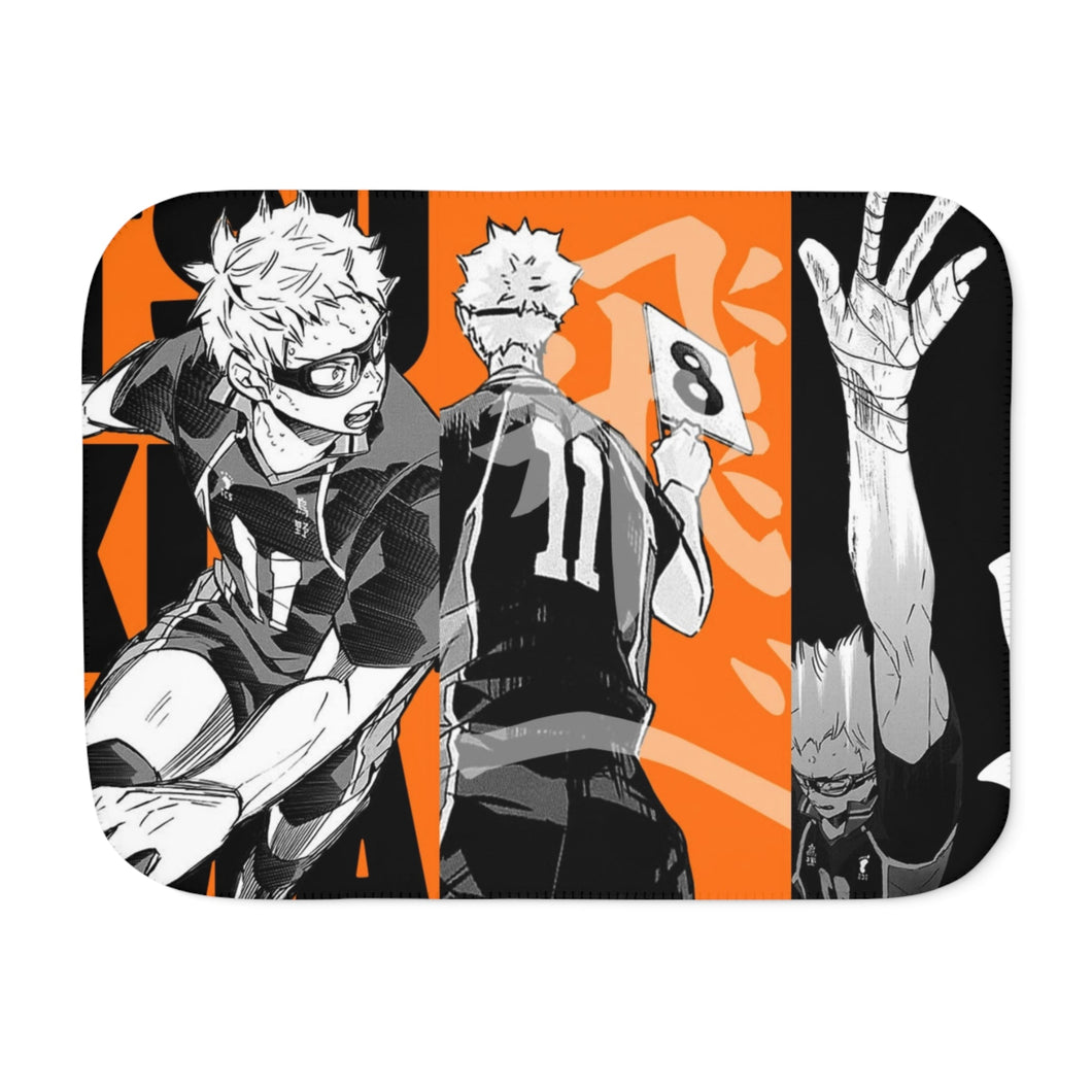 Tsukishima Kei Sherpa Blanket