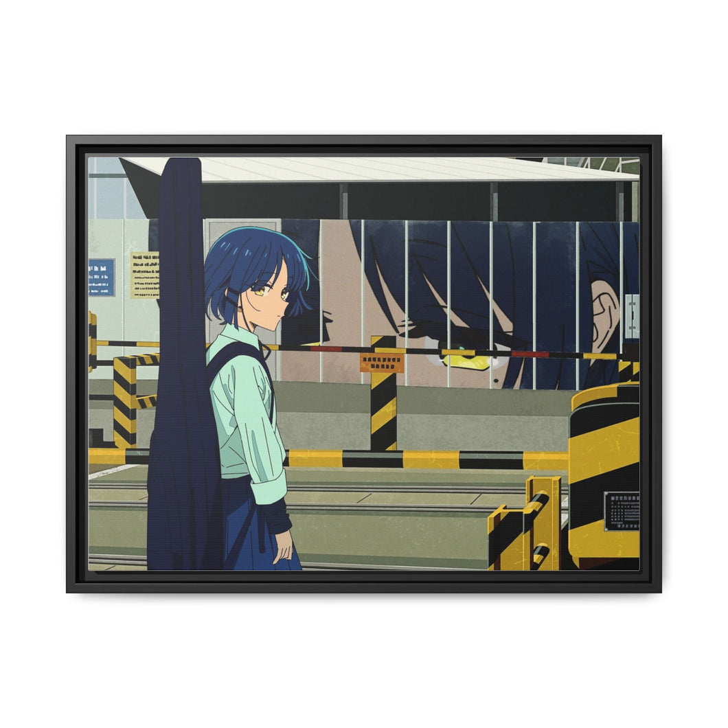 Bocchi the Rock Canvas Framed Art Print