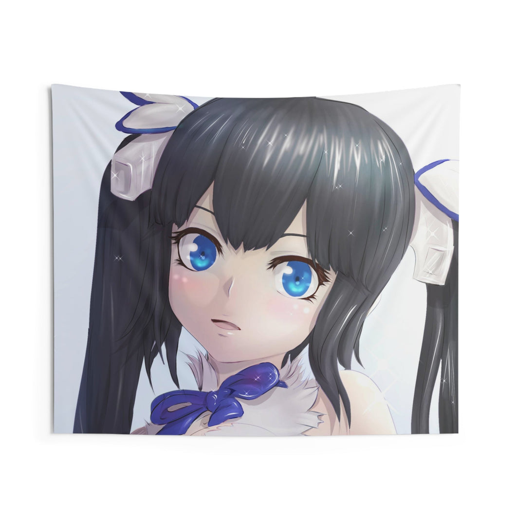 Is It Wrong To Try To Pick Up Girls In A Dungeon? Indoor Wall Tapestry