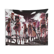 Anime Crossover Indoor Wall Tapestry
