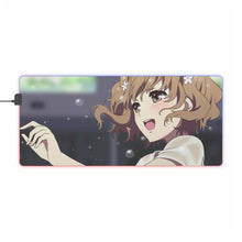 Load image into Gallery viewer, Hanasaku Iroha RGB LED Mouse Pad (Desk Mat)
