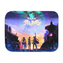 Load image into Gallery viewer, Anime Tengen Toppa Gurren Lagann Sherpa Blanket
