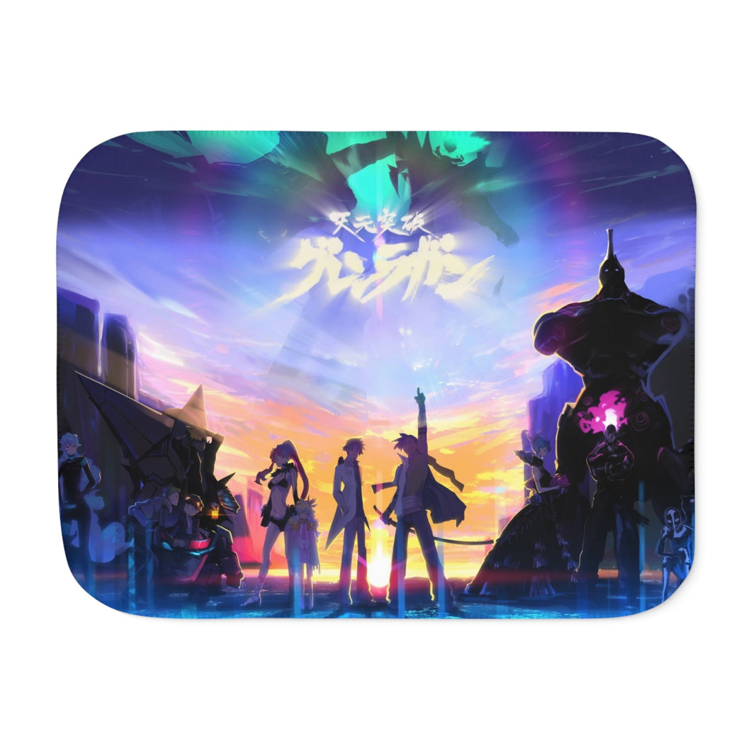 Anime Tengen Toppa Gurren Lagann Sherpa Blanket