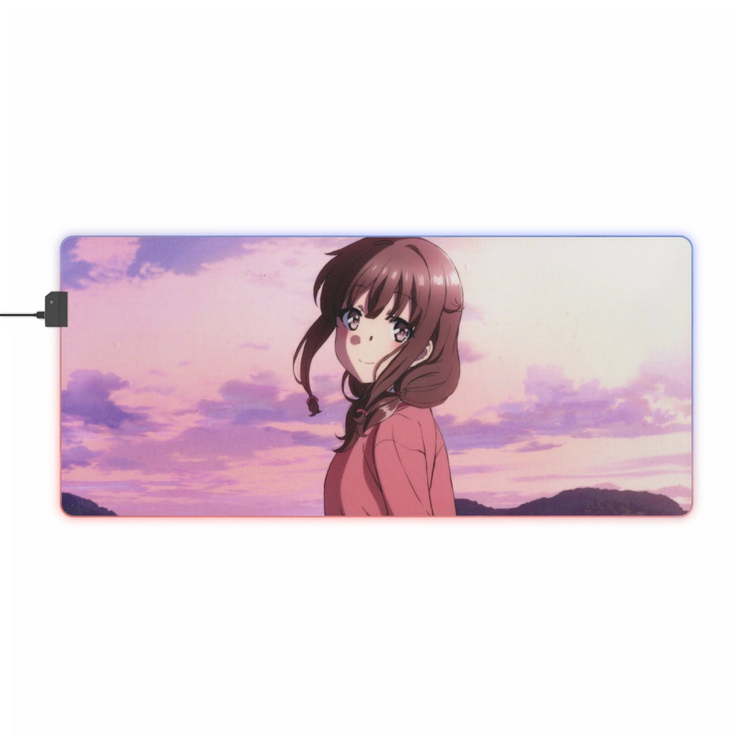 Rascal Does Not Dream Of Bunny Girl Senpai RGB LED Mouse Pad (Desk Mat)