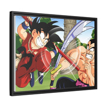 Load image into Gallery viewer, Goku vs Mercenary Tao Canvas Framed Art Print
