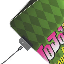 Load image into Gallery viewer, Anime Jojo's Bizarre Adventure RGB LED Mouse Pad (Desk Mat)
