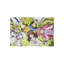 Load image into Gallery viewer, Angel Beats! Kanade Tachibana, Yuri Nakamura, Yuzuru Otonashi, Hinata Hideki, Yui Rug
